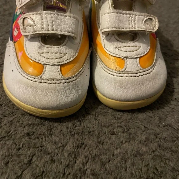 Size 3 2001 Veggie Tales Shoes Kids Toddler Vtg Bob And Larry GUC RARE - Picture 6 of 6